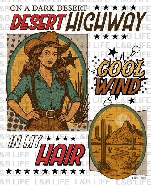 ON A DARK DESERT HIGHWAY