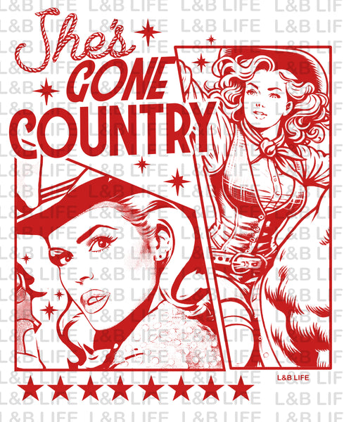 SHES GONE COUNTRY