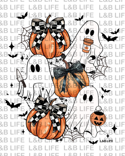 CHECKER PUMPKIN 3 GHOST