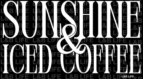 SUNSHINE AND ICE COFFEE