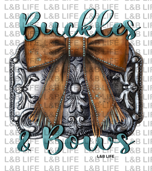 BUCKLES AND BOWS