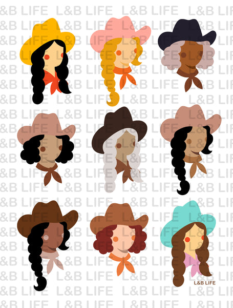 COWBOY HATS COWGIRLS