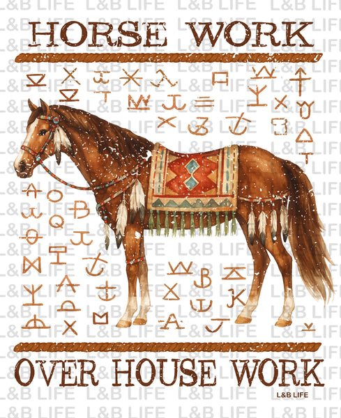 HORSE WORK