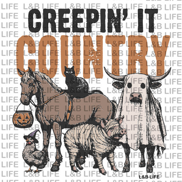 CREEPIN IT COUNTRY
