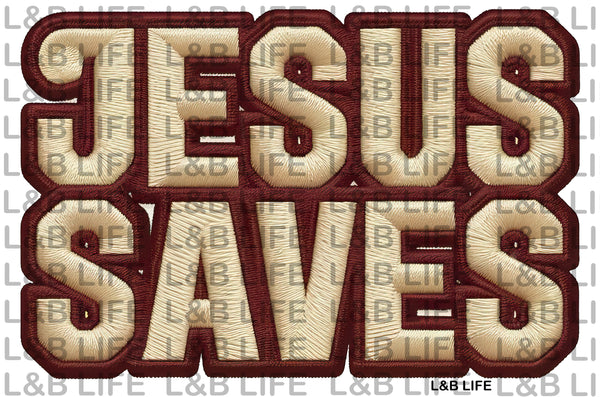 JESUS SAVES