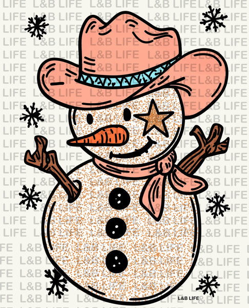 STAR FACE SNOWMAN