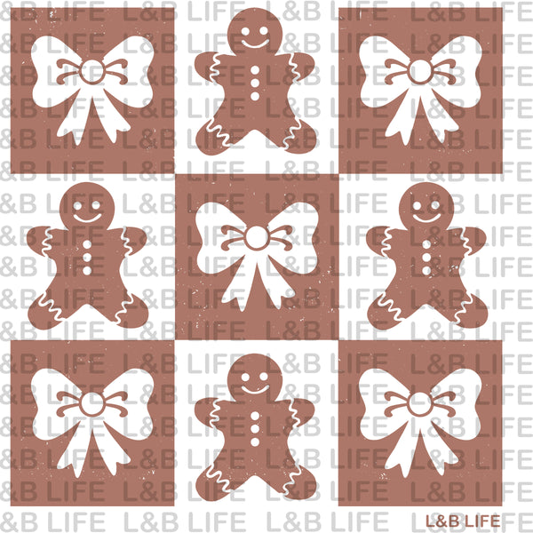 GINGERBREAD BOWS