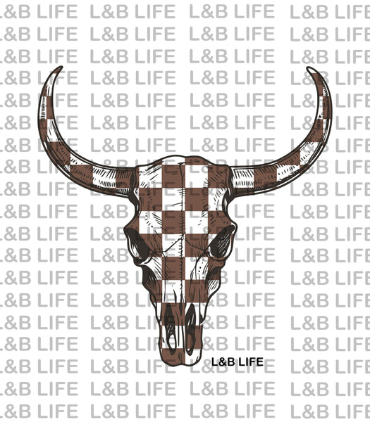 BROWN CHECKER STEER