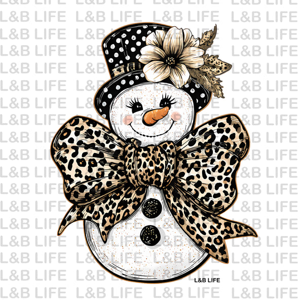 BOW SNOWMAN