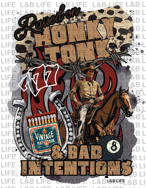 RASIED ON HONKY TONK