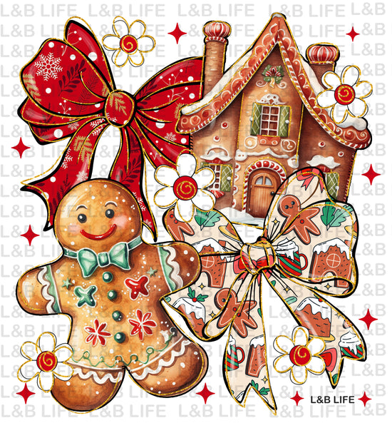 BOW GINGERBREAD HOUSE