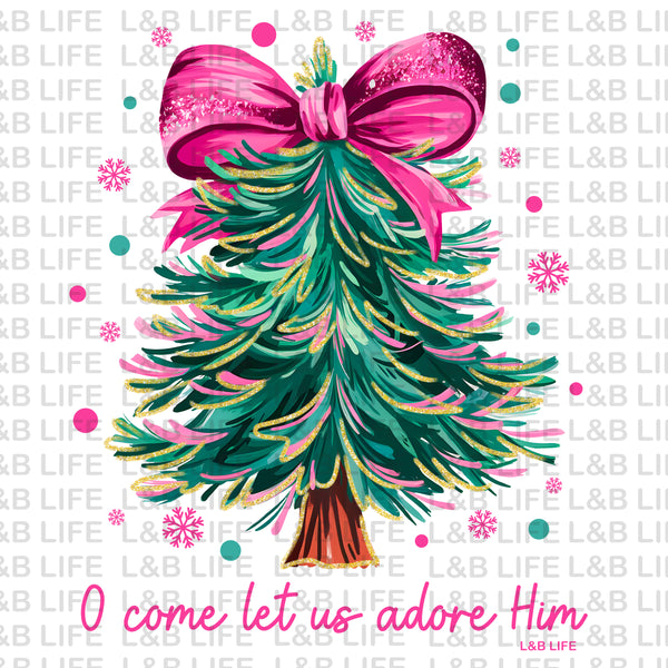 O COME LET US ADORE HIM