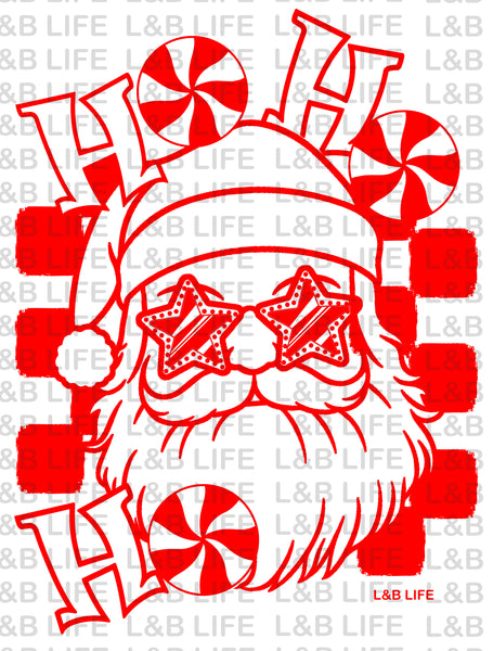 HOHOHO CHECKER SANTA