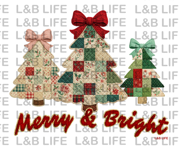 MERRY AND BRIGHT TREE QUILT