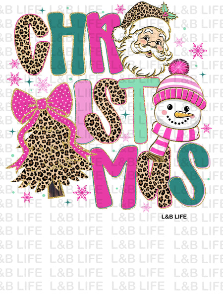 CHRISTMAS LEO BOW TREE