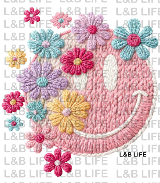 FLORAL HAPPY FACE