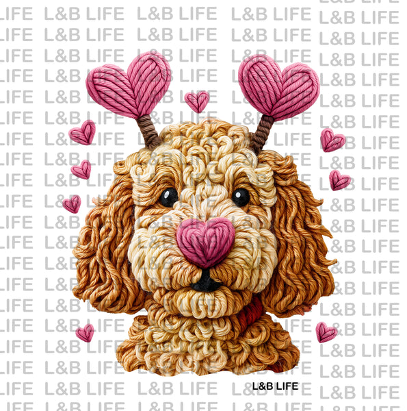 HEART EARS DOG