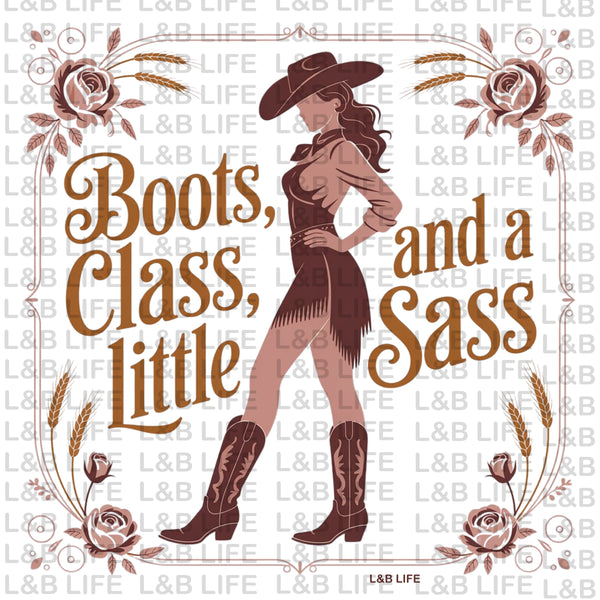 BOOTS CLASS LITTLE AND A SASS