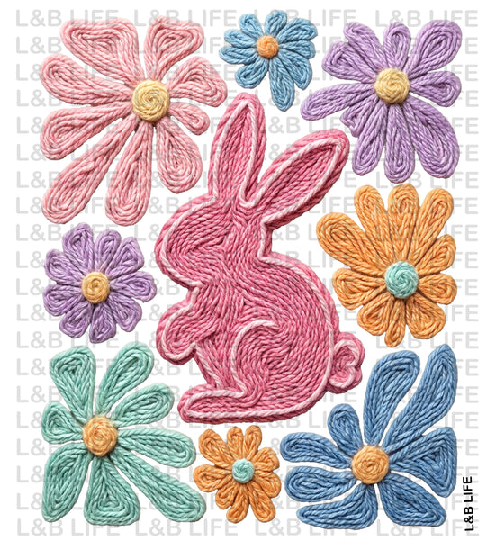 floral bunny