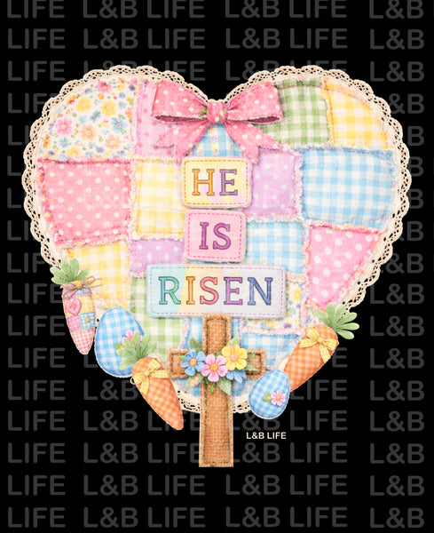 HE IS RISEN HEART