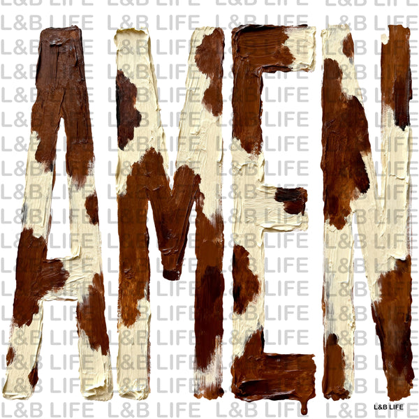 AMEN COWHIDE
