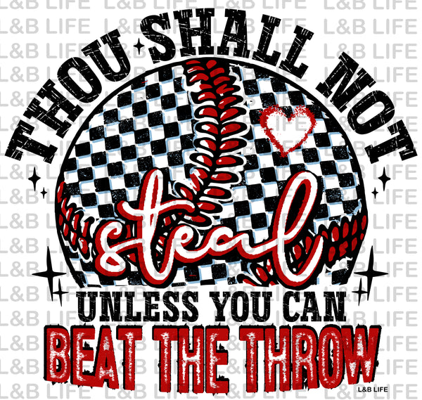 THOU SHALL NOT STEAL