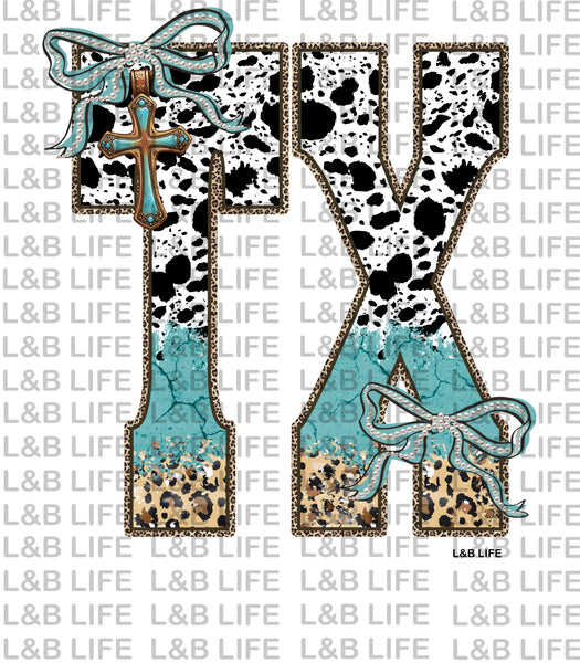 TX CROSS COWHIDE
