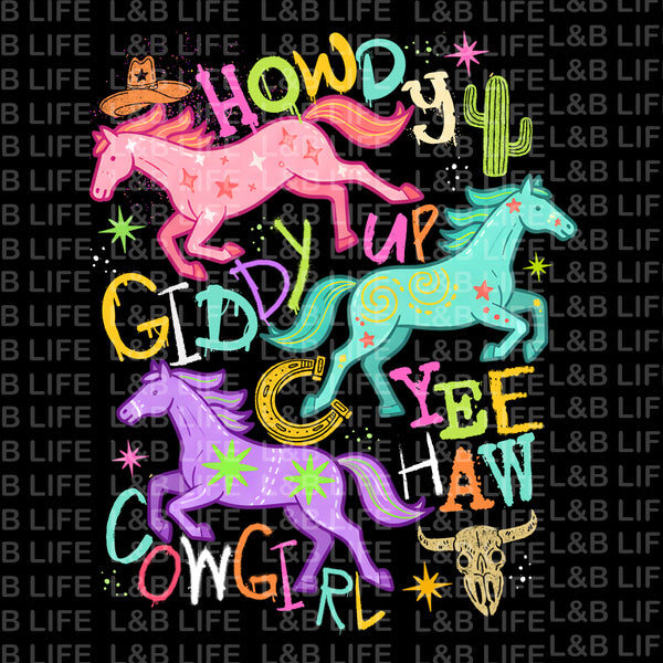 HOWDY GIDDY UP