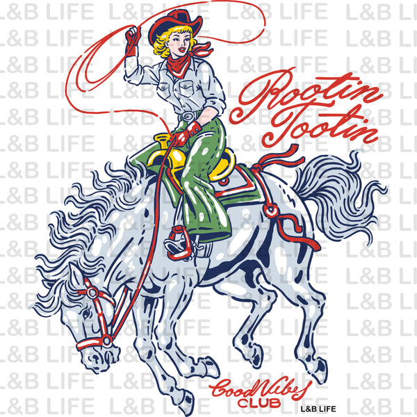 ROOTIN TOOTIN COWGIRL