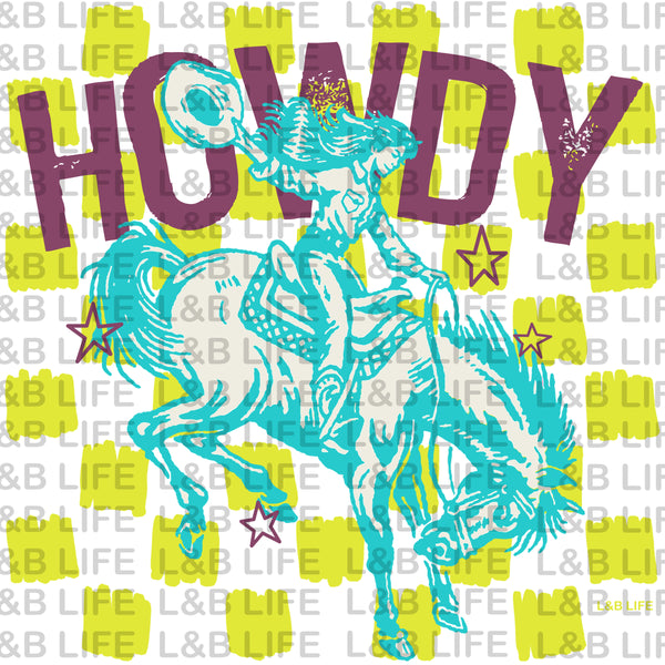 HOWDY CHECLER COWIRL