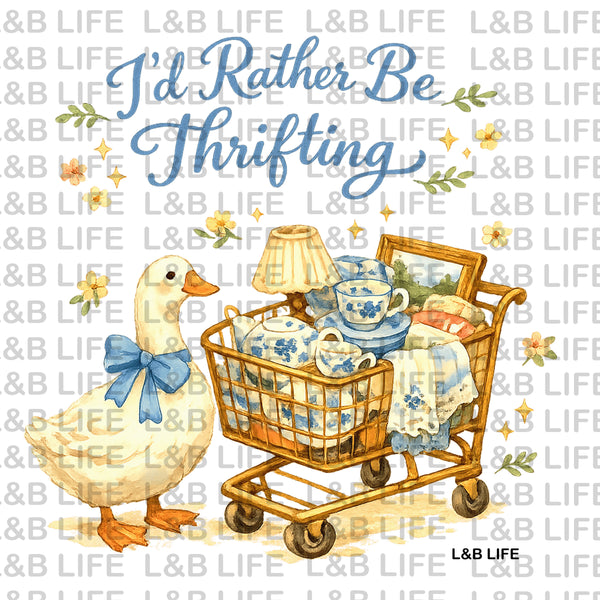 I'D RATHER BE THRIFTING