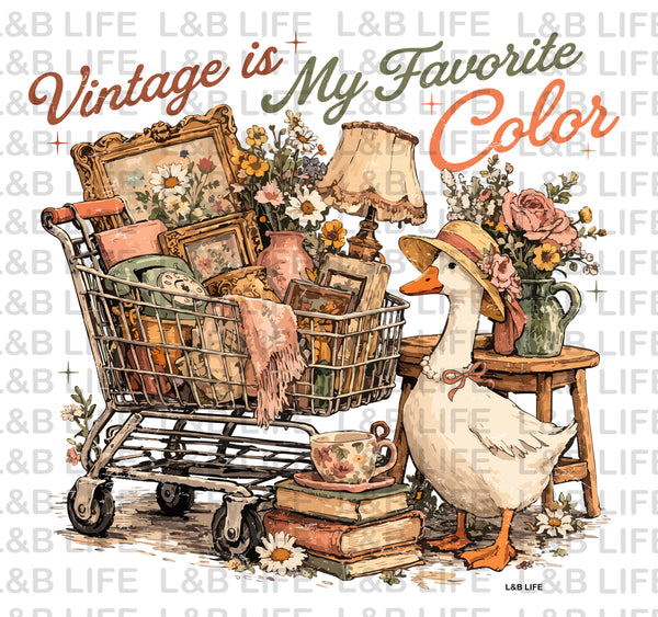 VINTAGE IS MY FAVORITE COLOR