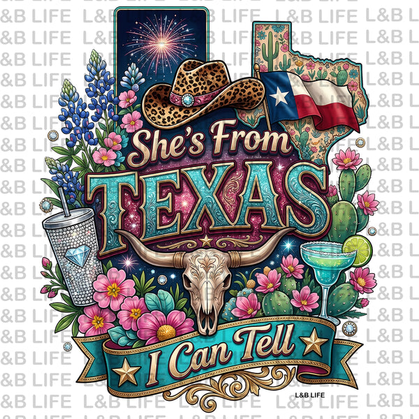 SHE'S FROM TEXAS