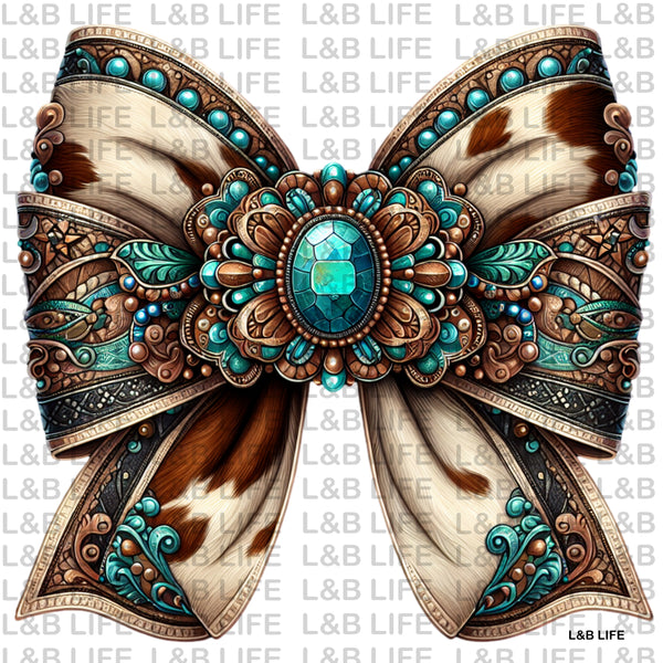 TURQUOISE BOW