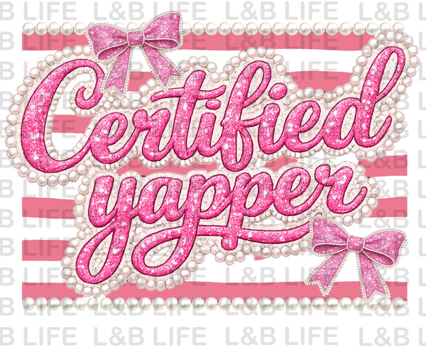 CERTIFIED YAPPER