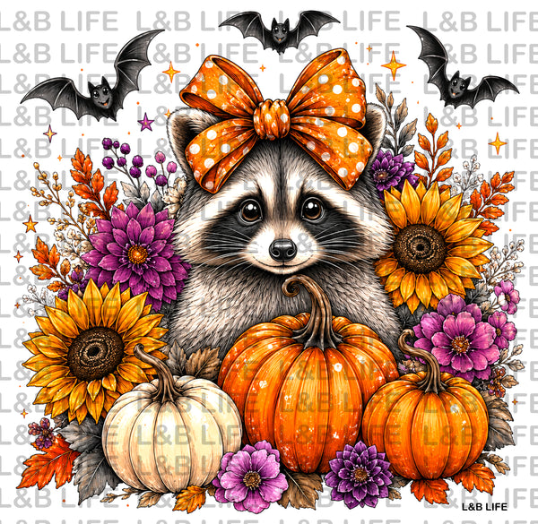 Fall Raccoon