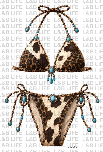 COWHIDE BIKINI