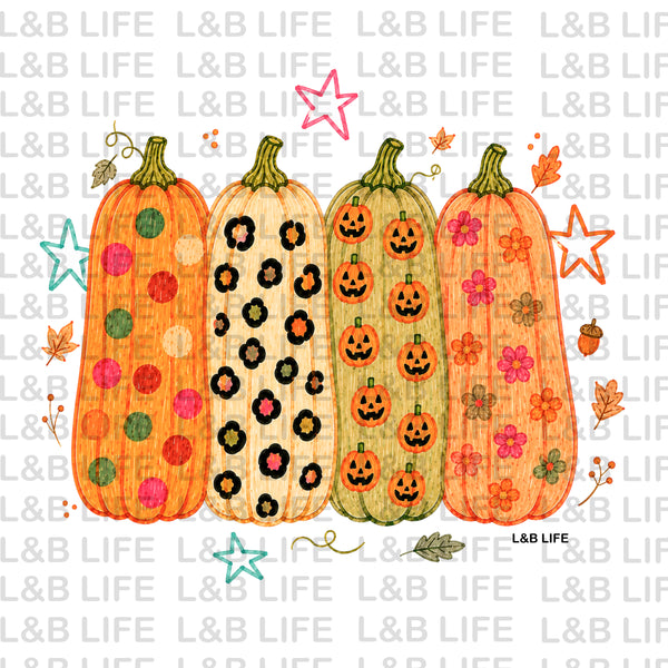 CRAYON PUMPKINS