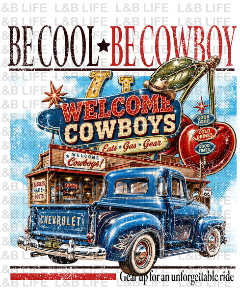 BE COOL BE COWBOY