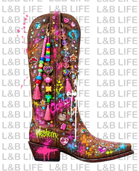 COLORFUL BOOT