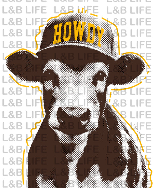 HOWDY HAT COW