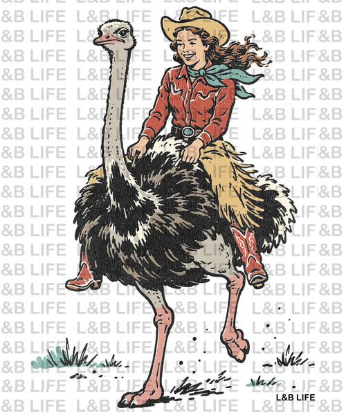 OSTRITCH COWGIRL