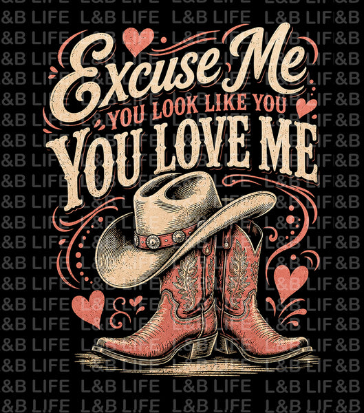 EXCUSE ME WITH HEARTS