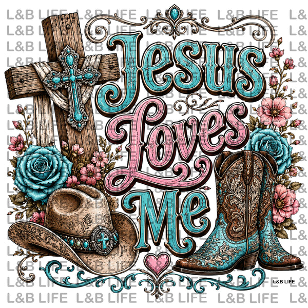 JESUS LOVES ME (TURQUOISE GRACE)