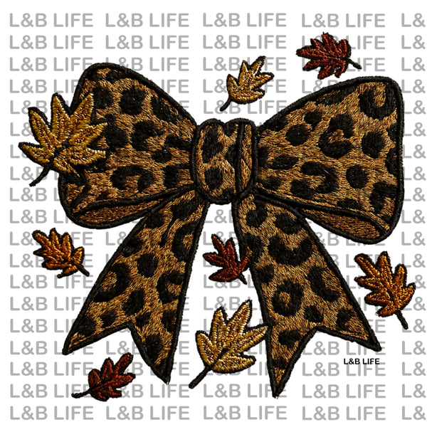 LEOPARD FALL BOW