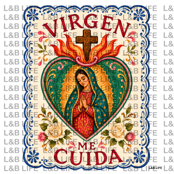 VIRGIN OF GUADALUPE HEART