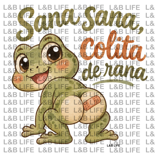 SANA SANA COLITA DE RANA