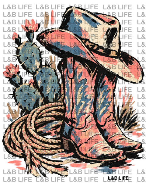 COWBOY BOOT ROPE