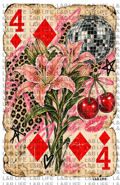 FOUR OF DIAMONDS GARDEN