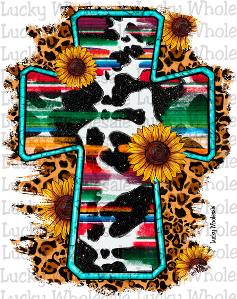 COWIDE SUNFLOWER CROSS
